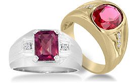 Men's Ruby Rings