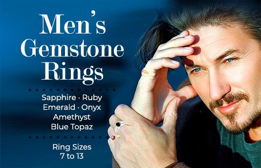 Men's Gemstone Rings