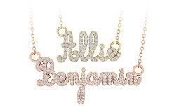 Diamond Name Necklaces
