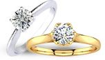 Round Diamond Solitaire Rings