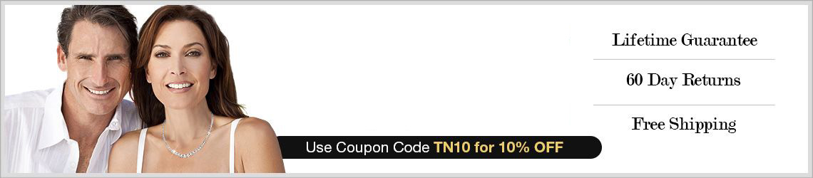 Diamond Tennis Necklace - The most beautiful styles at amazing SuperJeweler savings - Use Coupon Code: TN10 for 10% Off