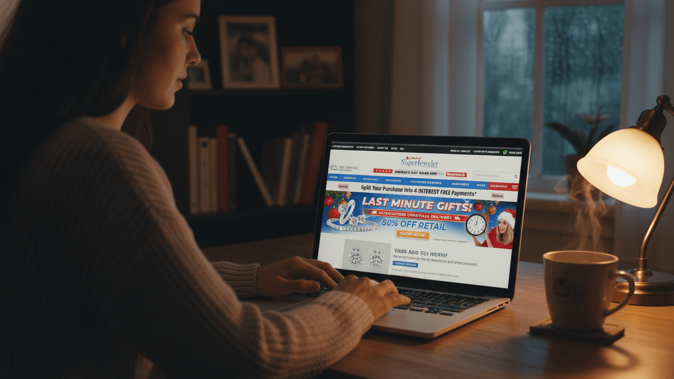 Most Of The Last Shoppers End Up With SuperJeweler