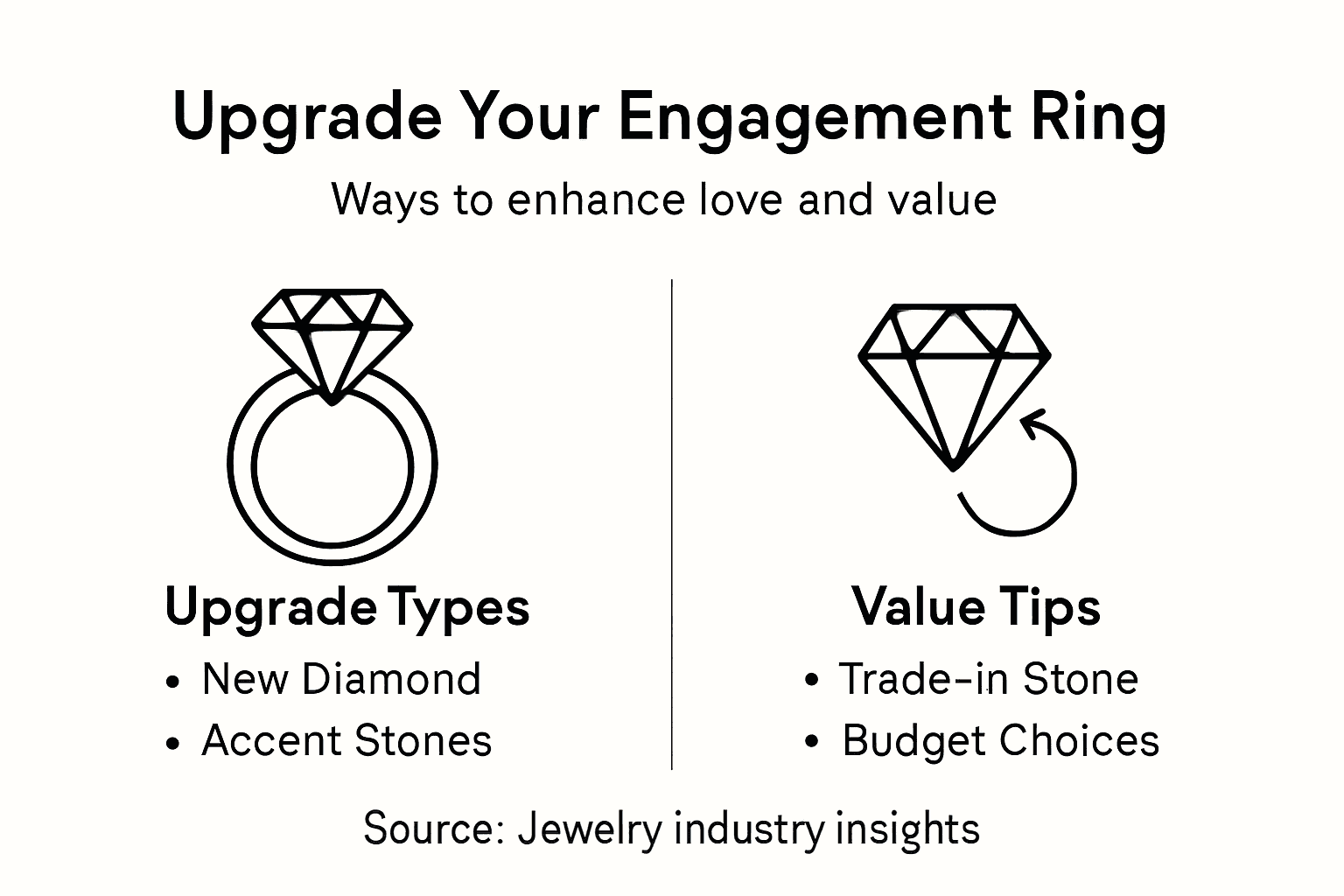 Options To Upgrade Your Engagement Ring
