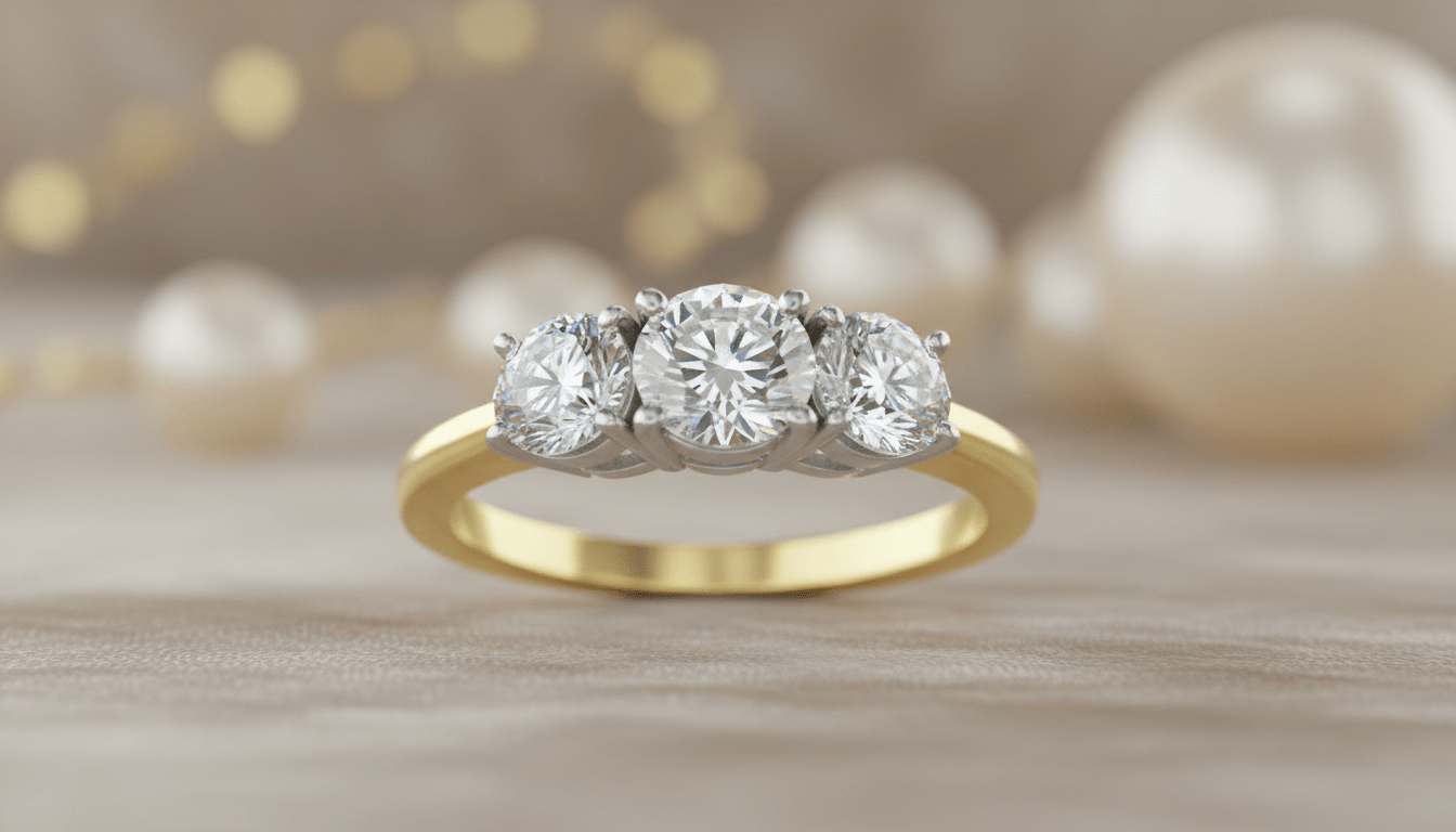 Three Diamond Ring Setting