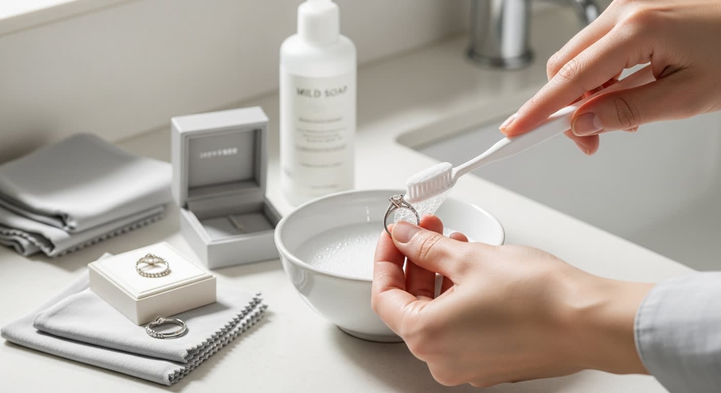 How To -Care For Your White Gold