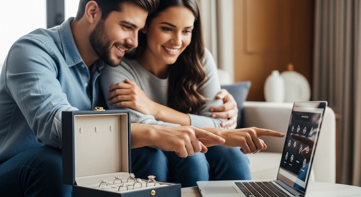Step-by-step engagement ring buying guide for couples Step-by-step engagement ring buying guide for couples