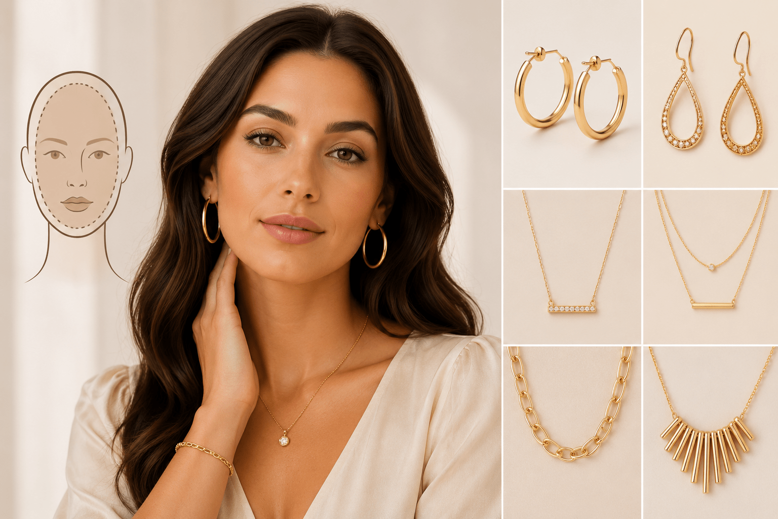 Jewelry for Long Face