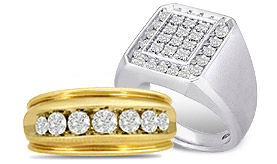 Men's Diamond Rings Men's Diamond Rings