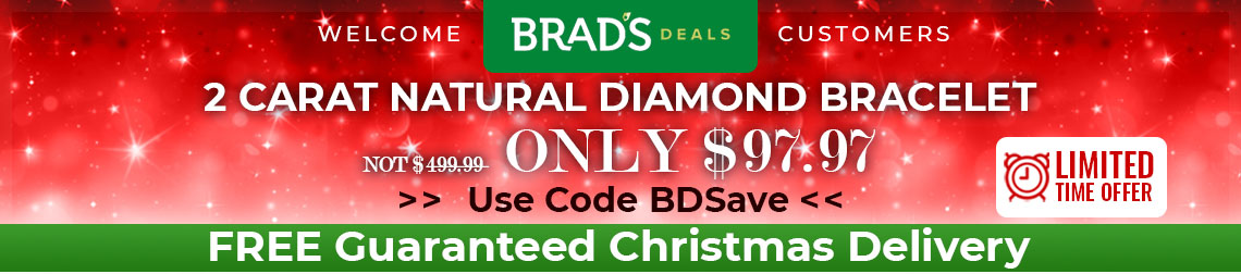 Welcome Brad's Deals Customers - Check Out These Deals Picked Out For You - Use Code Specified on Each Item