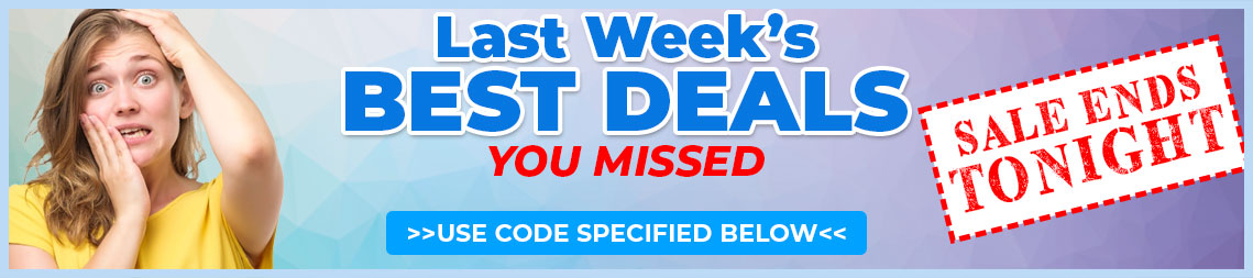 Don't Miss Out On The Best Deals Of The Week.- Code: BestDeal