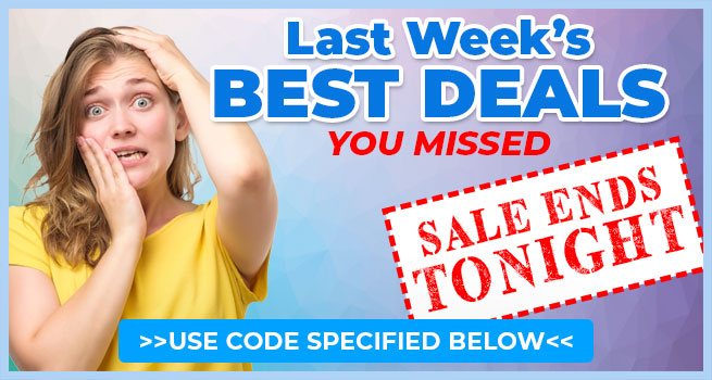 Don't Miss Out On The Best Deals Of The Week.- Code: BestDeal