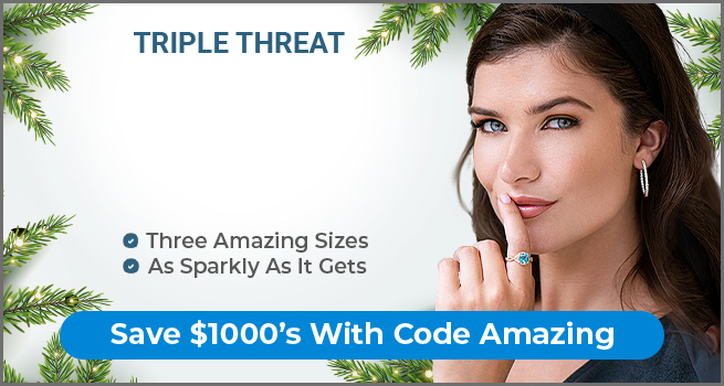 Triple Threat Best Diamond Hoop Earrings! Three Amazing Sizes As Sparkly As It Gets Perfect For Christmas Shop Now Save $1000s With Code Amazing