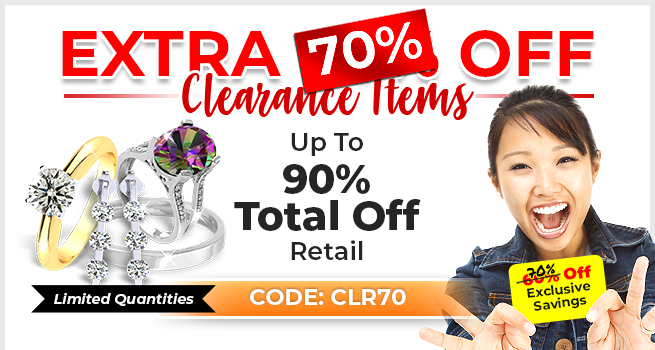 Extra 70% Off Clearance Items Up To 90% Total Off Retail - Limited Quantities - Code: CLR70 - Shop Now!
