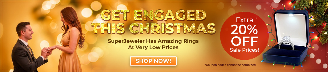 Get engaged this Christmas! Superjeweler has amazing rings at very low prices. Extra 20% Off sale prices! code: SJLove - Shop Now!