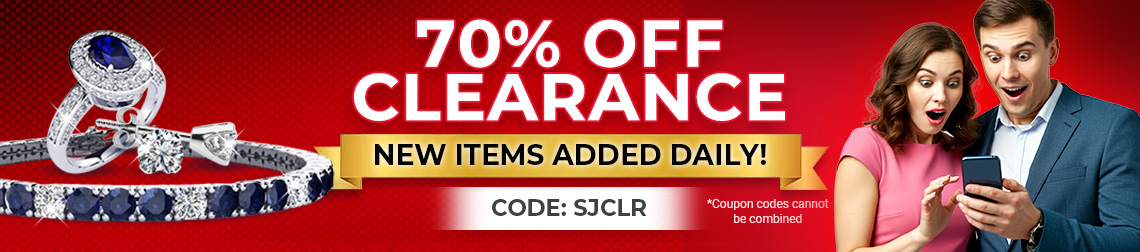 Clearance Sale - Beautiful Jewelry At Below Scrap Value - 70% Off Sale Prices - Code: SJCLR - Shop Now!