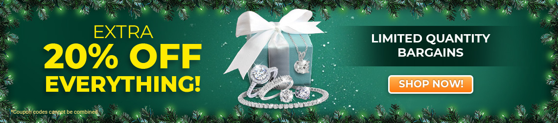 Extra 20% Off Everything - Limited quantity bargains - Code: sj20 - Shop Now!