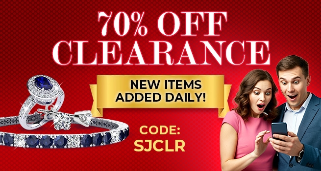 Clearance Sale - Beautiful Jewelry At Below Scrap Value - 70% Off Sale Prices - Code: SJCLR - Shop Now!