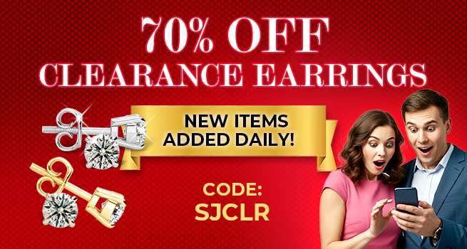 Clearance Sale - Beautiful Jewelry At Below Scrap Value - 70% Off Sale Prices - Code: SJCLR - Shop Now!