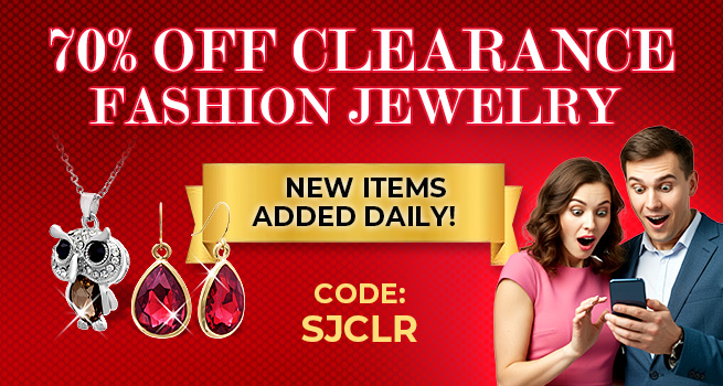 Clearance Sale - Beautiful Jewelry At Below Scrap Value - 70% Off Sale Prices - Code: SJCLR - Shop Now!