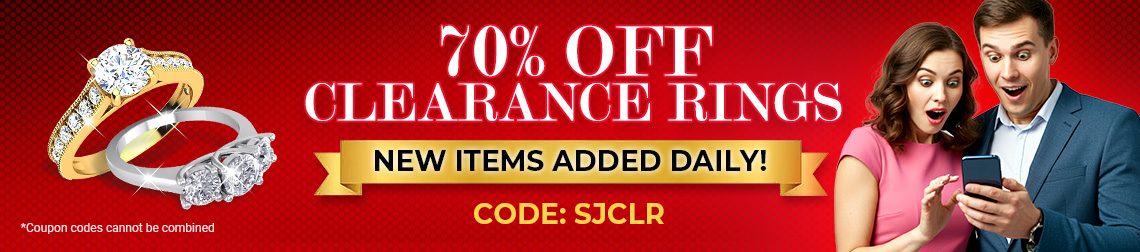 Clearance Sale - Beautiful Jewelry At Below Scrap Value - 70% Off Sale Prices - Code: SJCLR - Shop Now!