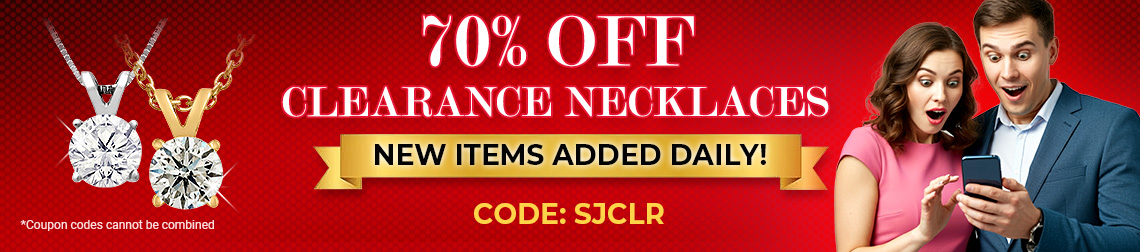 Clearance Sale - Beautiful Jewelry At Below Scrap Value - 70% Off Sale Prices - Code: SJCLR - Shop Now!