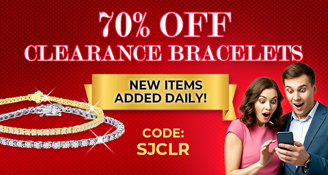 Clearance Sale - Beautiful Jewelry At Below Scrap Value - 70% Off Sale Prices - Code: SJCLR - Shop Now!