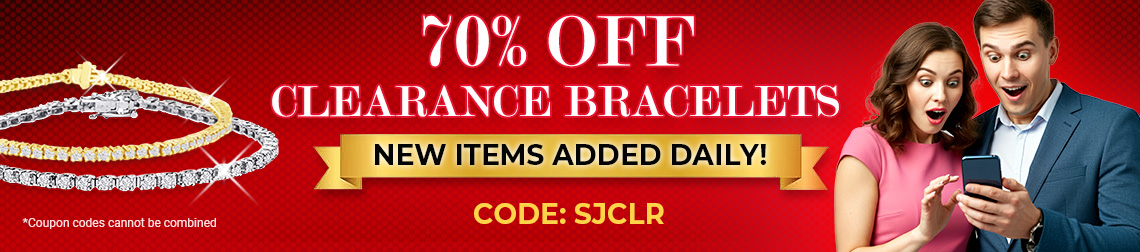 Clearance Sale - Beautiful Jewelry At Below Scrap Value - 70% Off Sale Prices - Code: SJCLR - Shop Now!