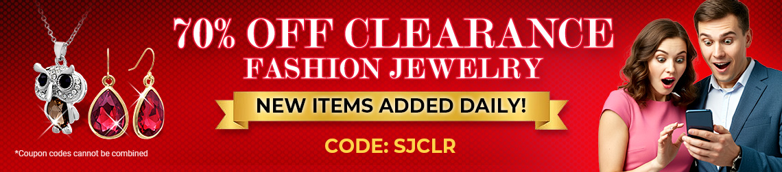 Clearance Sale - Beautiful Jewelry At Below Scrap Value - 70% Off Sale Prices - Code: SJCLR - Shop Now!