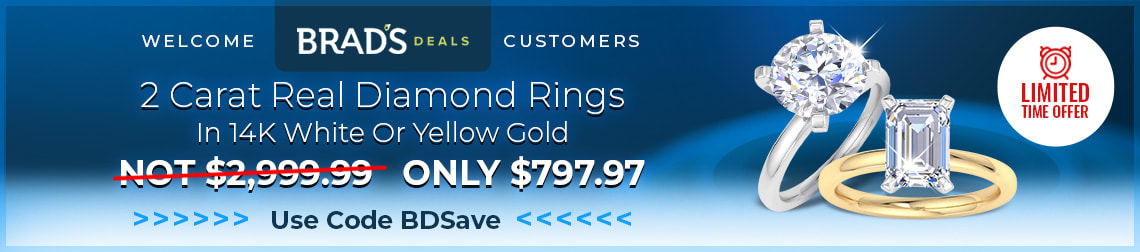 Welcome Brad's Deals Customers - Check Out These Deals Picked Out For You - Use Code Specified on Each Item