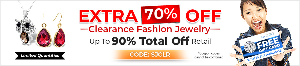 Extra 70% Off Clearance Sale - Already Marked Down Items - New Items Added Daily - Code: SJCLR - Shop Now!