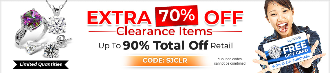 Extra 70% Off Clearance Sale - Already Marked Down Items - New Items Added Daily - Code: SJCLR - Shop Now!