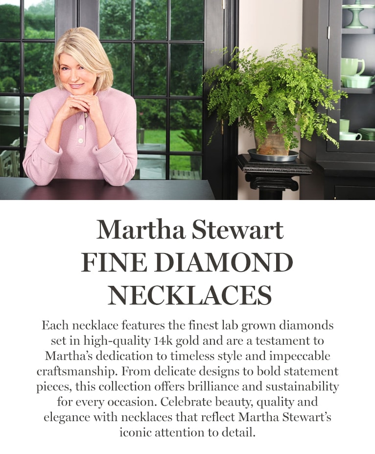 Martha Stewart Fine Diamond Necklaces