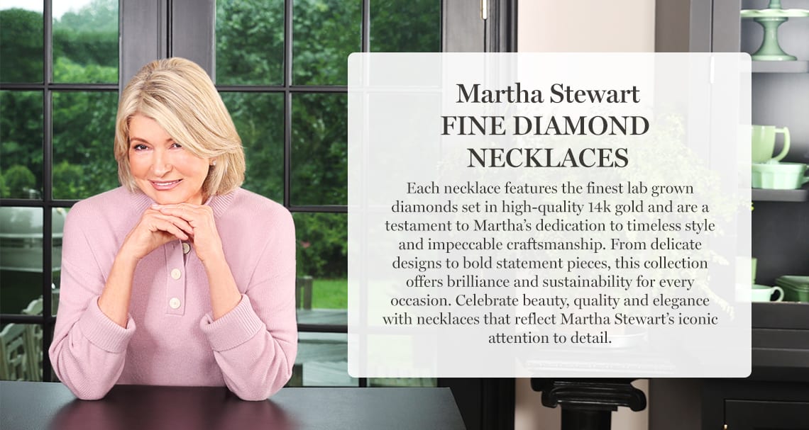 Martha Stewart Fine Diamond Necklaces