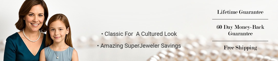 Pearl Necklaces - Classic for a cultured look - Amazing Superjeweler savings - Shop Now!