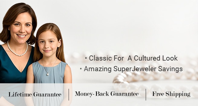 Pearl Necklaces - Classic for a cultured look - Amazing Superjeweler savings - Shop Now!
