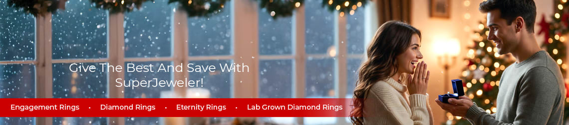 The Perfect Ring For The Perfect Couple - Give The Best And Save With SuperJeweler!