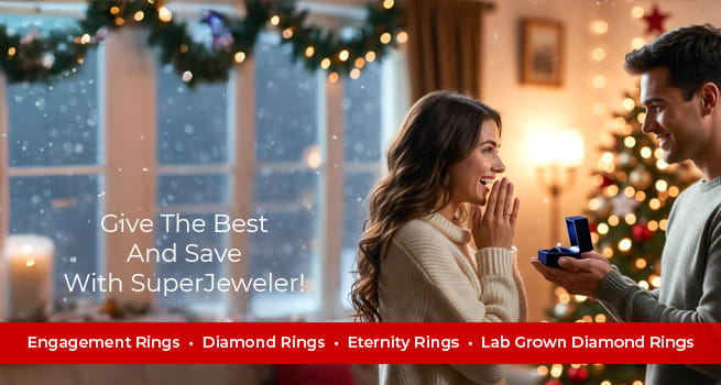 The Perfect Ring For The Perfect Couple - Give The Best And Save With SuperJeweler!