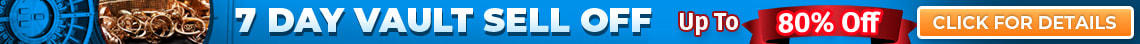 7 Day Vault Sell Off - Up To 80% Off Retail - Last year's Diamonds Must Go! - Shop Now!