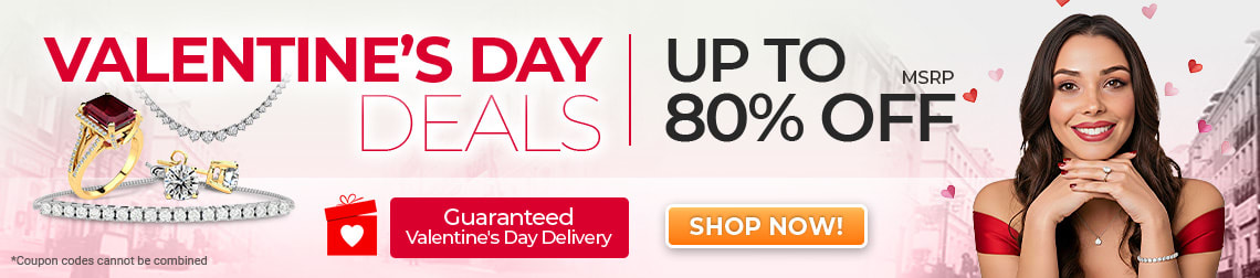 Valentine's Day Deals - Up to 80% Off MSRP - Guaranteed Valentines Day Delivery - Shop Now!