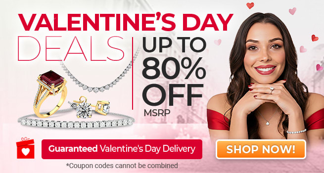 Valentine's Day Deals - Up to 80% Off MSRP - Guaranteed Valentines Day Delivery - Shop Now!