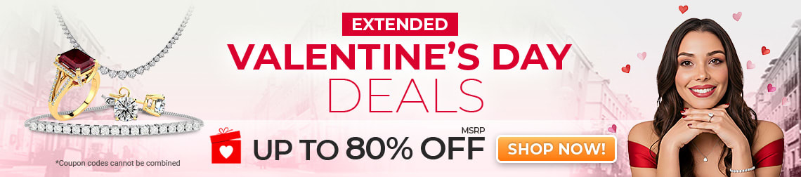 Extended Valentine's Day Deals - Up to 80% Off MSRP - Guaranteed Valentines Day Delivery - Shop Now!