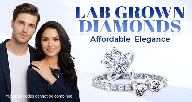 Lab Grown Diamonds - Affordable Elegance - Up to 87% Off - Shop Now!