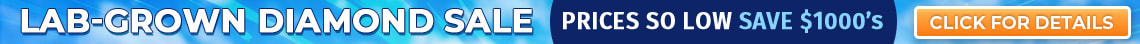 Lab Grown Diamond Sale - Lowest Prices Ever On A Huge Selection - Prices so low - Save $1000's - Code: SJLAB - Shop Now!