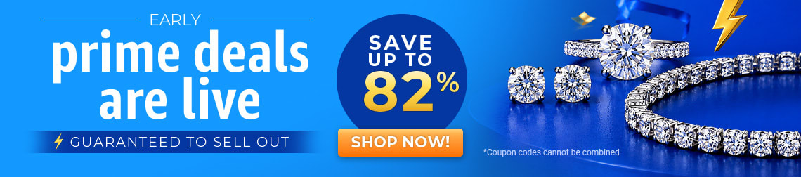 Early Prime Day Sale! - Save up to 82% on fine jewelry! Use Code SJPRM At Checkout - Shop Now!