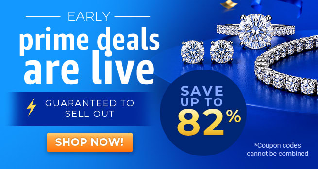 Early Prime Day Sale! - Save up to 82% on fine jewelry! Use Code SJPRM At Checkout - Shop Now!