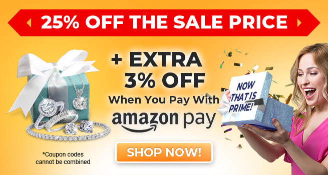 Extra 25% Off The Sale Price! Get Extra 3% Off when you Pay With Amazon Pay. Now THAT IS PRIME! Code: AZ25 - Shop Now! 