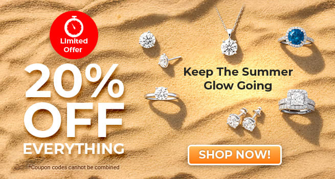 Save 20% on all jewelry! Limited-time offer - 'Keep The Summer Glow Going' - Code: SJ20 - Shop Now!