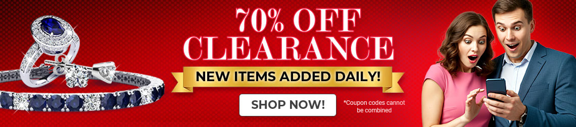 70% Off Clearance - New Items Added Daily - Save Up To 90% - Code SJCLR70 - Shop Now!