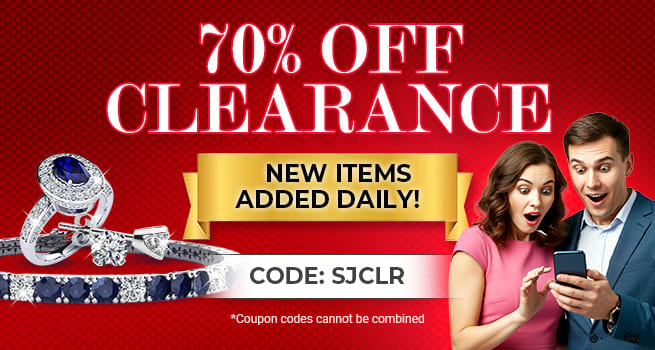 Clearance Sale - Beautiful Jewelry At Below Scrap Value - Extra 70% Off Sale Prices - Code: SJCLR - Shop Now!