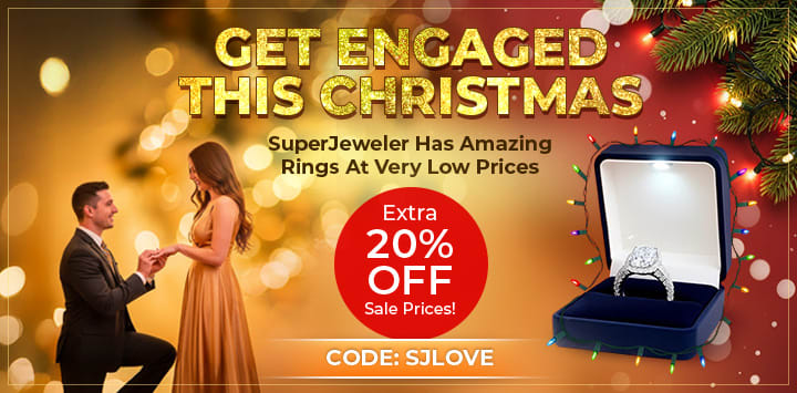 Get engaged this Christmas! Superjeweler has amazing rings at very low prices. Extra 20% Off sale prices! code: SJLove - Shop Now!